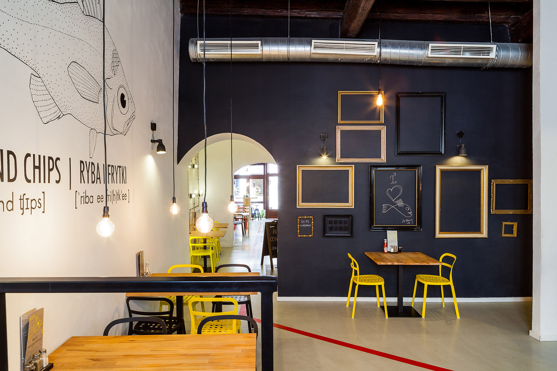 fotografia wnętrz restauracji