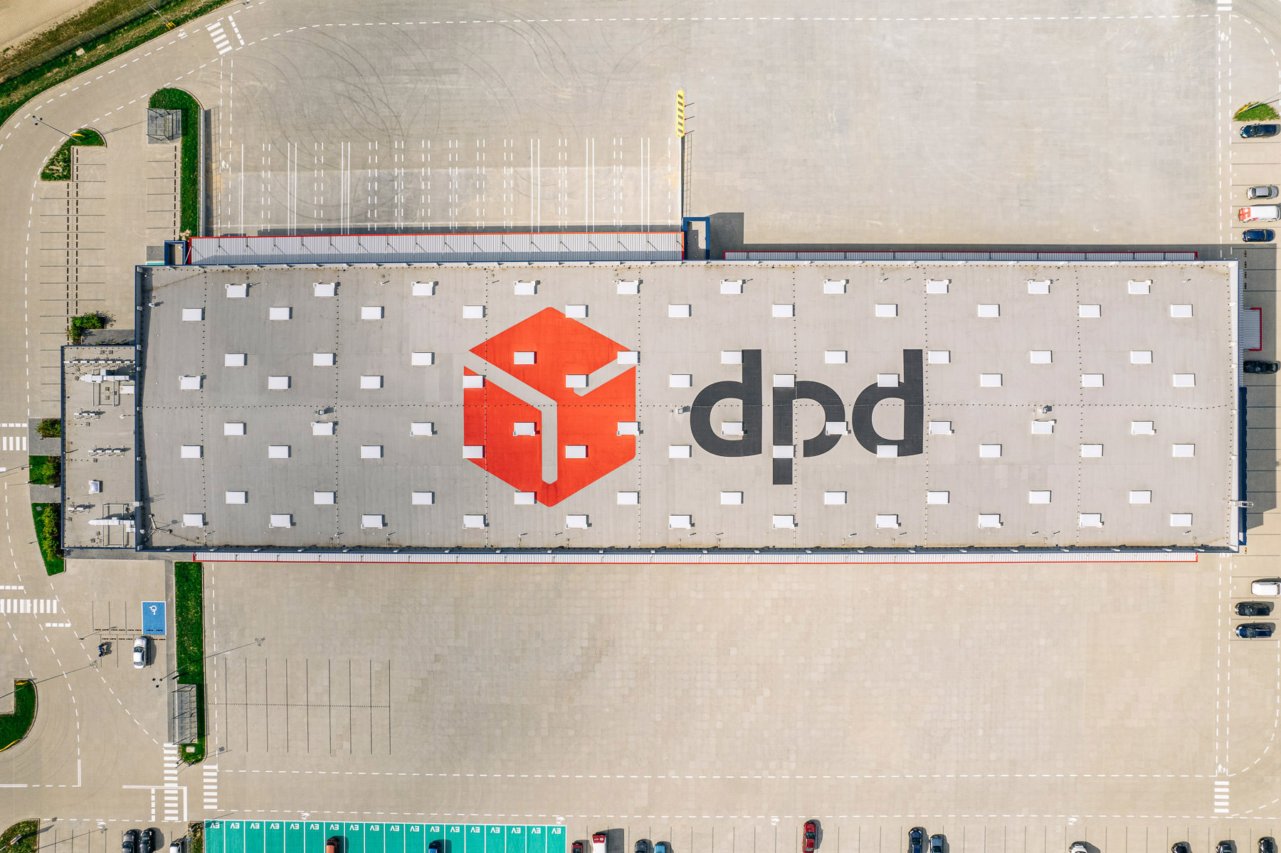 fotografia obiektów przemysłowych dron dpd